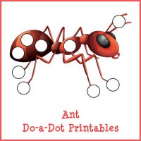 Ant Do-a-Dot Printables - Gift of Curiosity