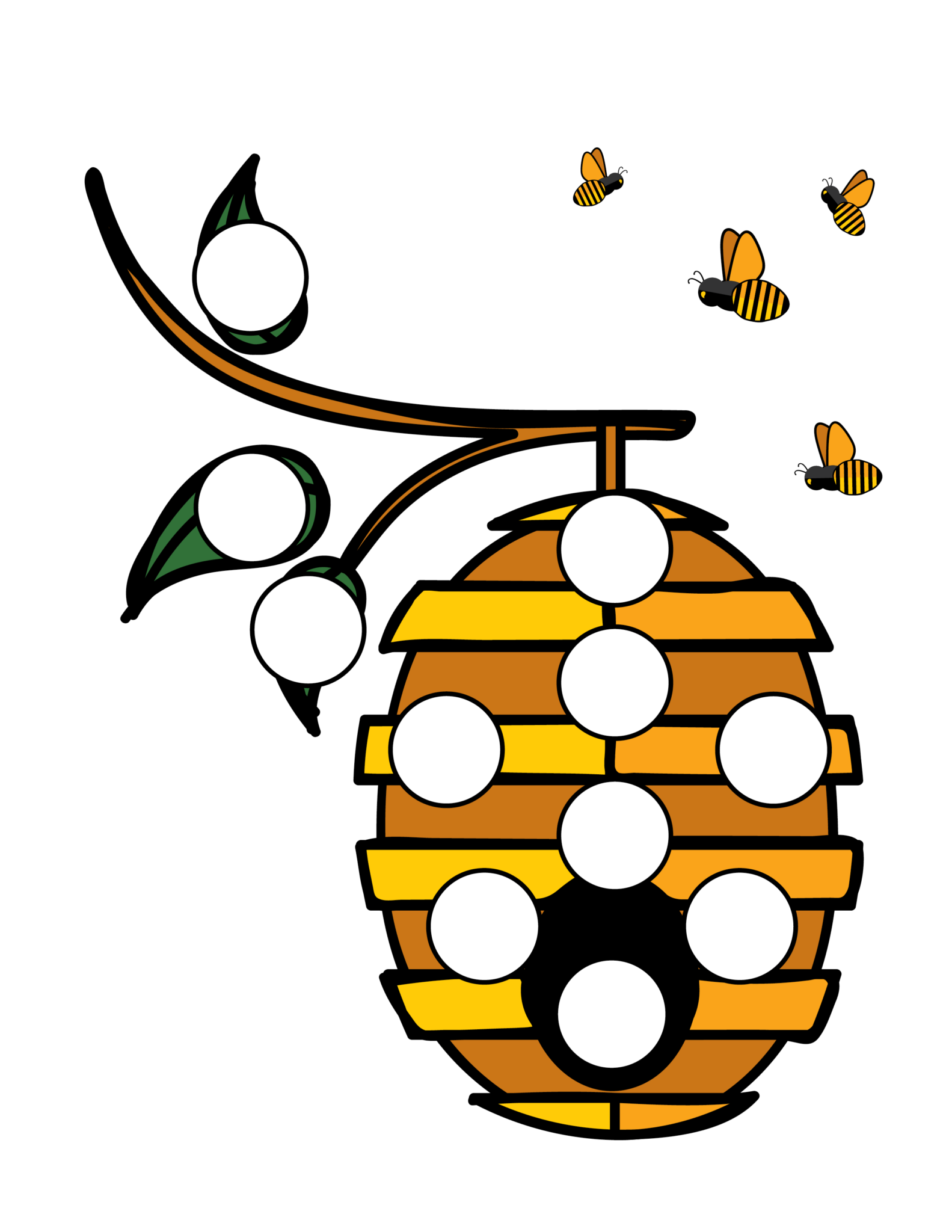 Bee Do-a-Dot Printables - Gift of Curiosity