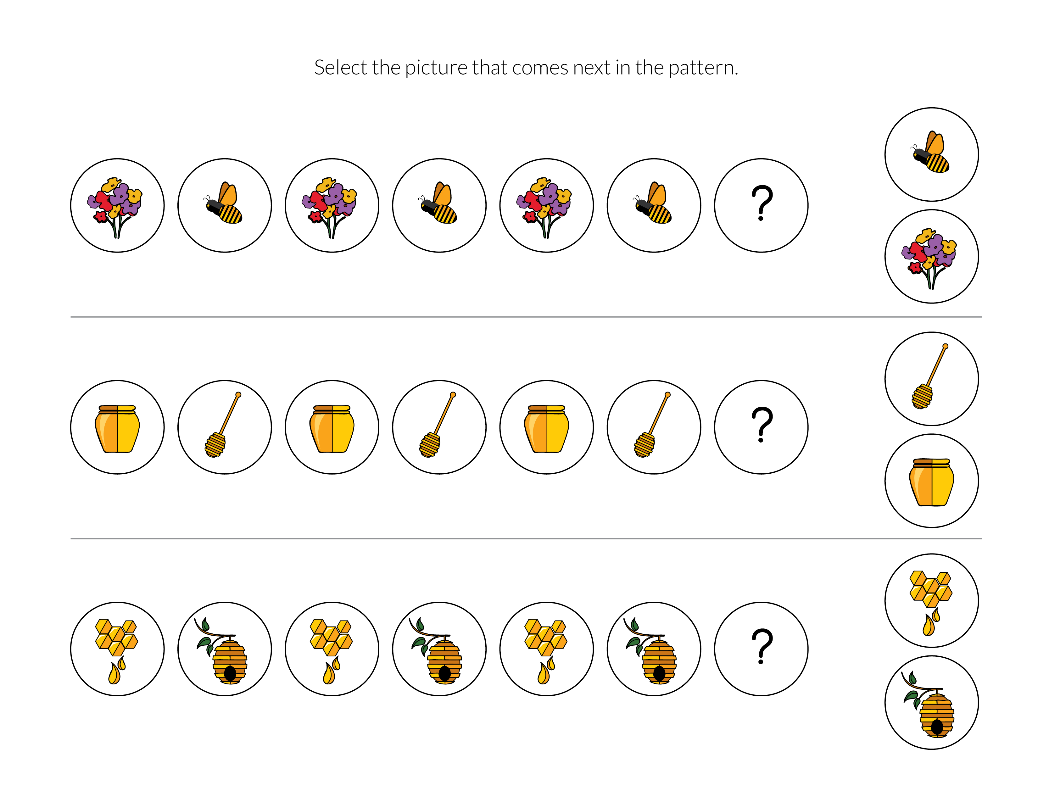 Bee Do-a-Dot Printables - Image 4