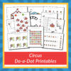 Circus Do-a-Dot Printables - Gift of Curiosity