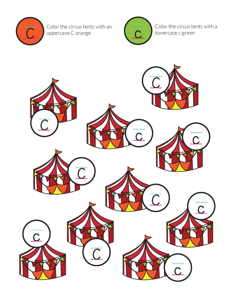 Circus Do-a-Dot Printables - Gift of Curiosity