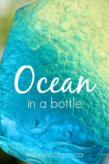 Ocean in a bottle from Happy Hooligans