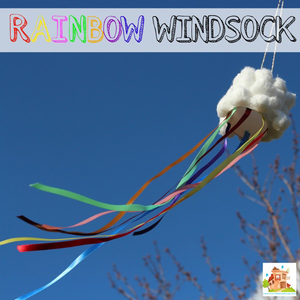 Rainbow windsock from Mum in the Mad House
