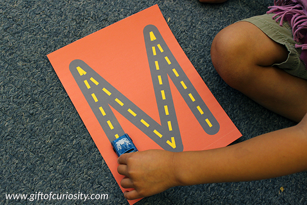 Free Road Letters Printable For Learning The Alphabet Gift Of