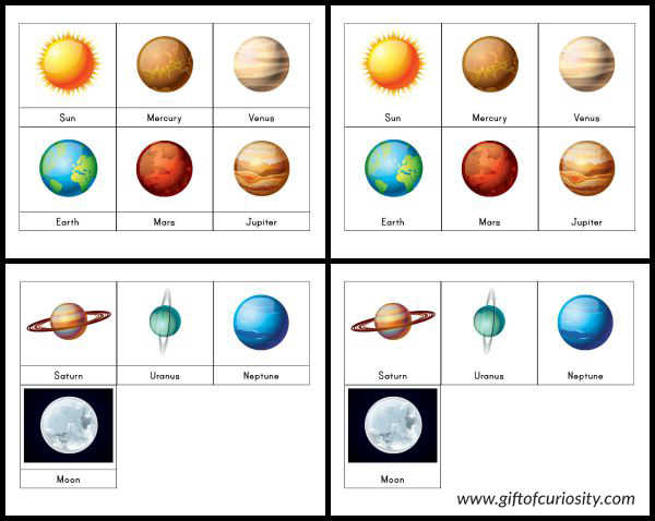 Solar System Collage