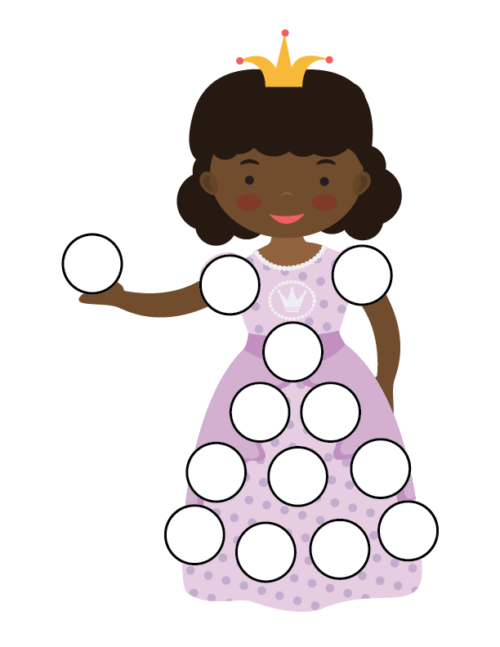 Princess Do-a-Dot Printables - Gift of Curiosity