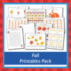 Fall Printables Pack - Gift of Curiosity