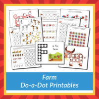 Farm Do-a-Dot Printables - Gift of Curiosity