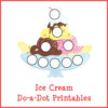 Ice Cream Do-a-Dot Printables - Gift of Curiosity