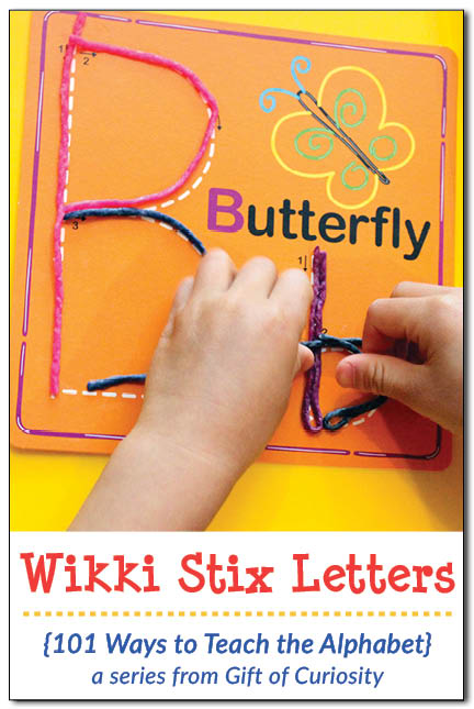 Learning To Write Letters With Wikki Stix 101 Ways To Teach The