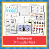 Halloween Printables Pack with more than 70 Halloween worksheets and ...