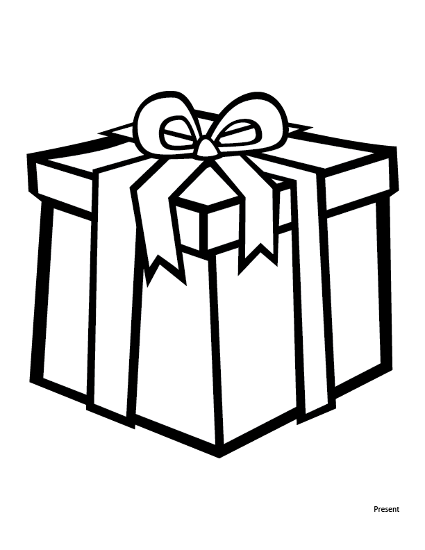 Christmas Coloring Pages - Gift of Curiosity