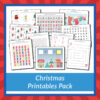 Christmas Printables Pack with more than 70 Christmas worksheets and ...