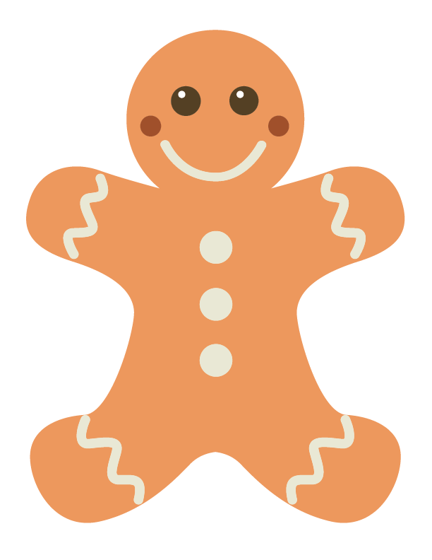 Gingerbread Man Templates Gift of Curiosity