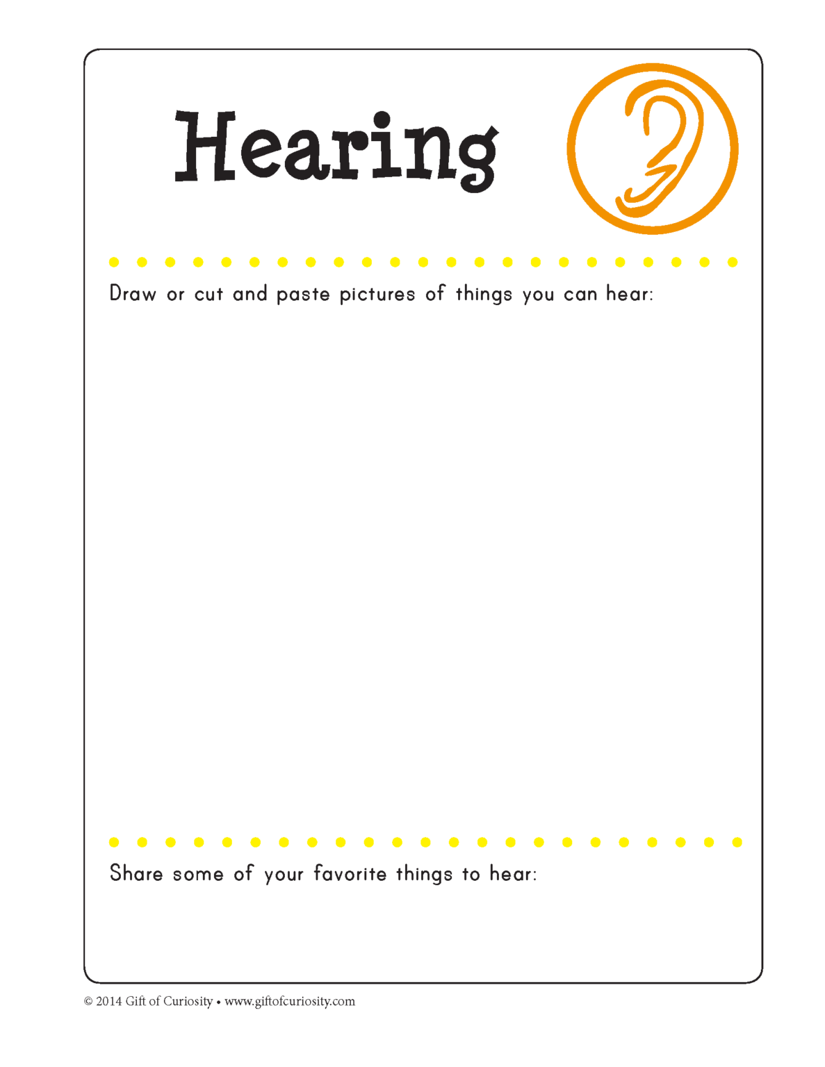 My 5 Senses Book - Gift of Curiosity