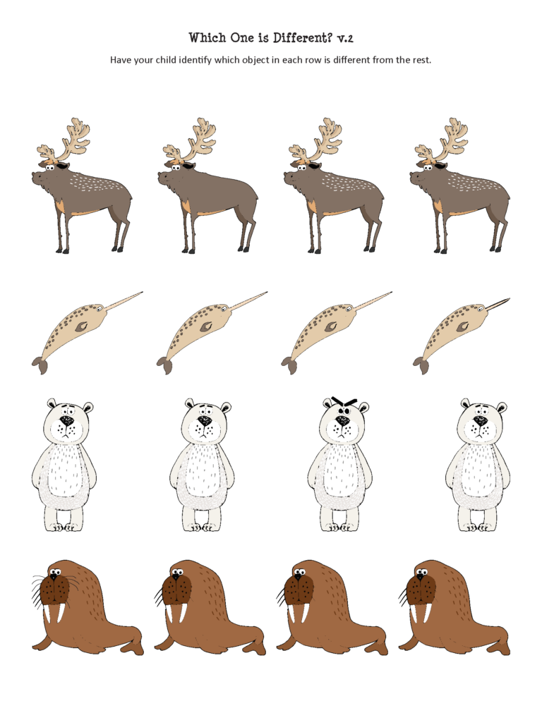 Arctic Animals Printables Pack - Gift of Curiosity