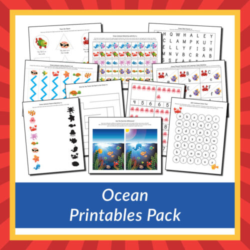Ocean Printables Pack - Gift of Curiosity