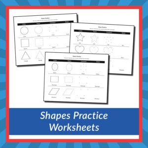 Shapes Practice Worksheets