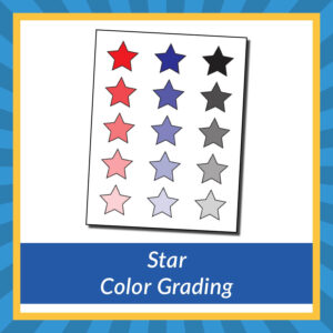 Star Color Grading Activity