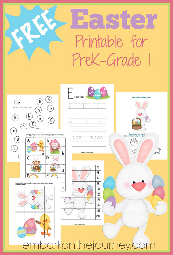Easter Printable Pack from Embark on the Journey