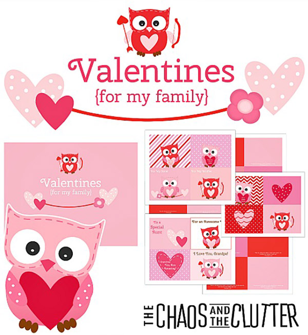 Family Scripture Valentines from The Chaos and the Clutter