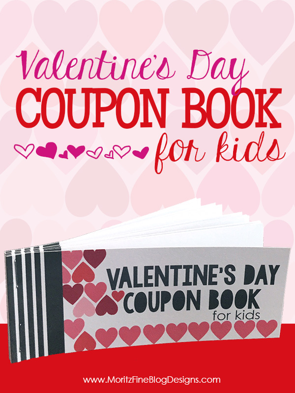 Valentine's Day Coupon Book for Kids from Moritz Fine Designs
