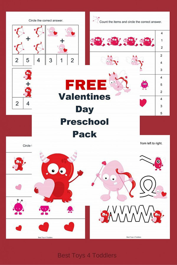 Valentine's Day Preschool Pack from Best Toys 4 Toddlers