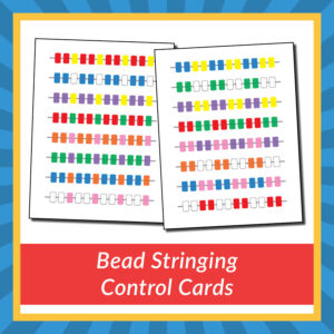 Bead Stringing Control Cards