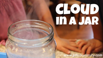 Weather science: How to make a cloud in a jar (2 different methods!)
