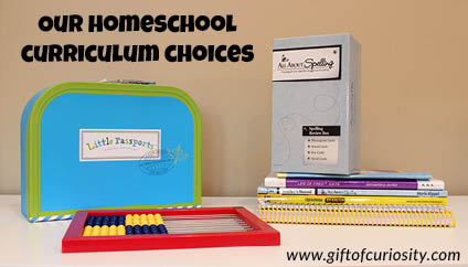 Our homeschool curriculum choices (for a 1st and 2nd grader) - Gift of ...