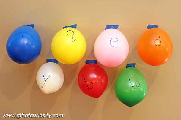 Letter Pop: A fun way to teach the alphabet! || Gift of Curiosity