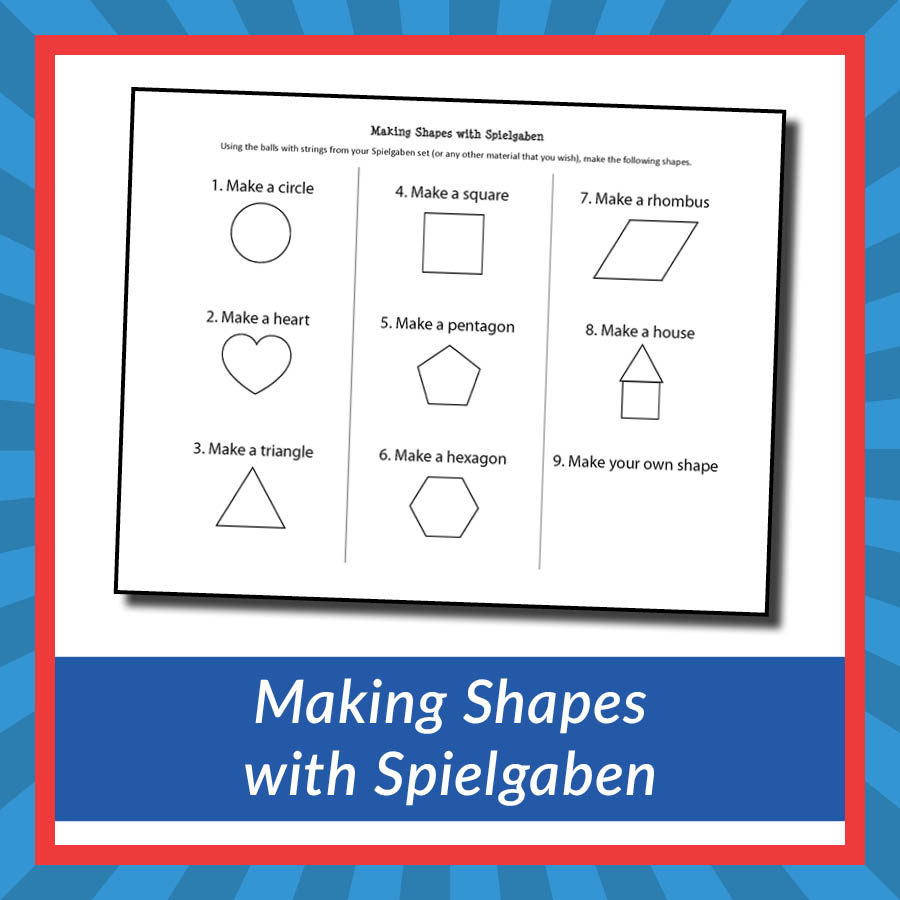 Making Shapes with Spielgaben