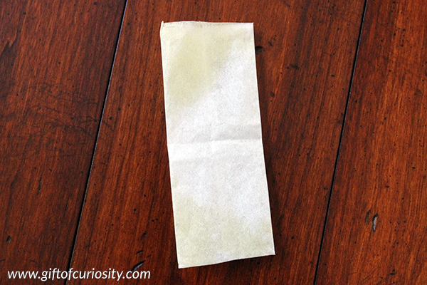 Best Halloween STEM activity ever!! If you are looking for a Halloween science activity that the kids will be screaming with excitement about, make some flying tea bag ghosts and you won't be disappointed! || Gift of Curiosity