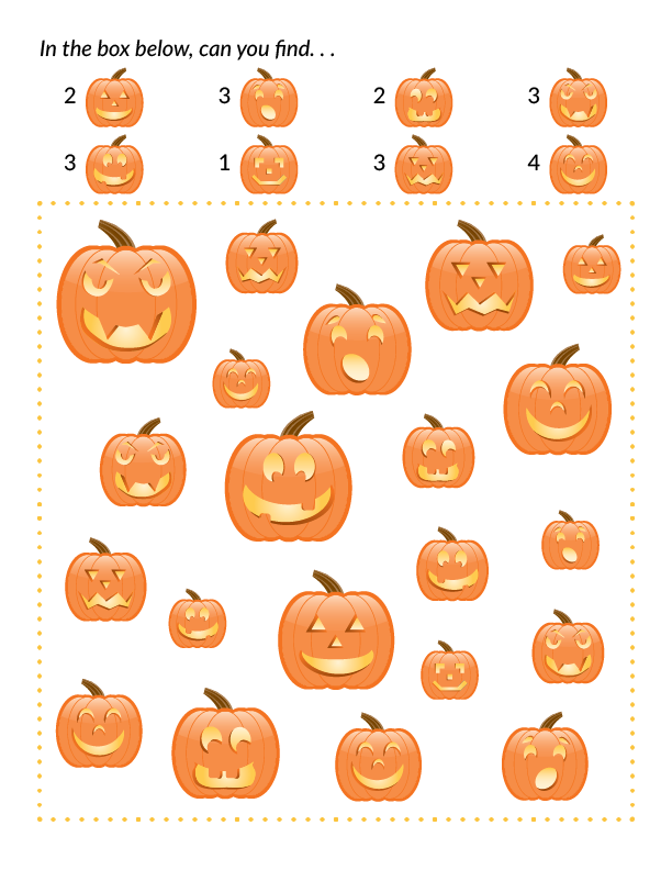 Jack-o-Lantern I Spy - Image 2