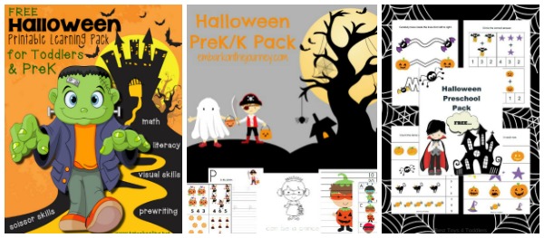 Halloween printable packs || Gift of Curiosity