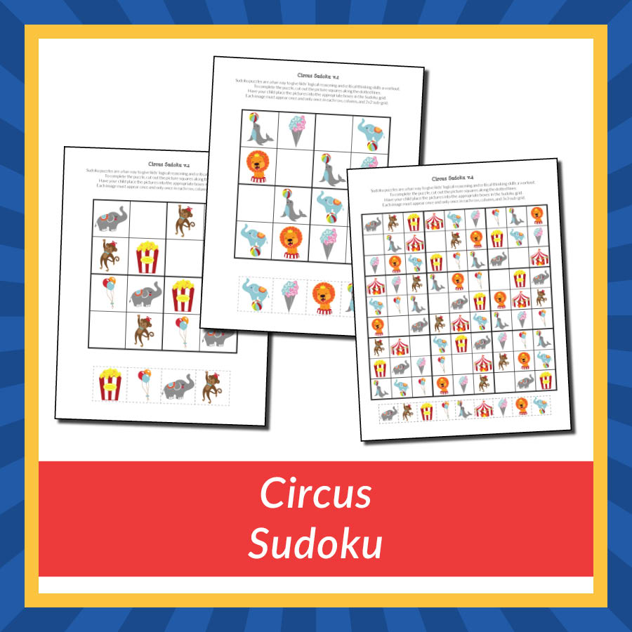 Circus Sudoku Puzzles