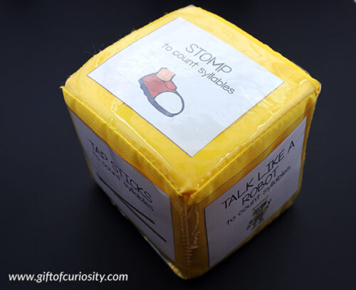 How to teach syllable counting (with activity pack!) - Gift of Curiosity