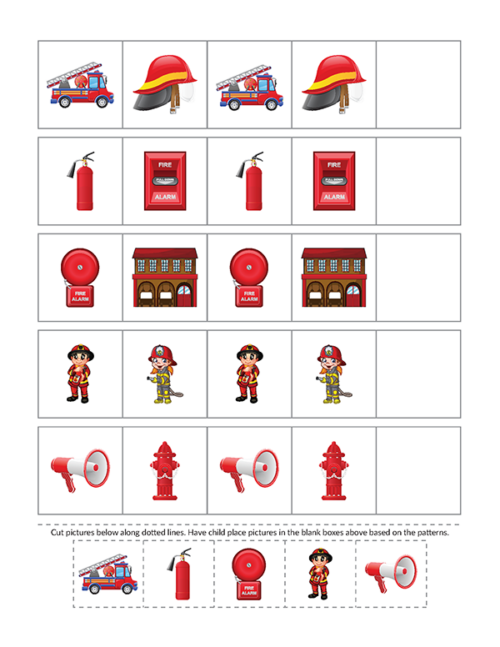Fire Fighter Toddler Skills Pack - Gift of Curiosity