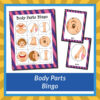 Body Parts Bingo - Gift of Curiosity