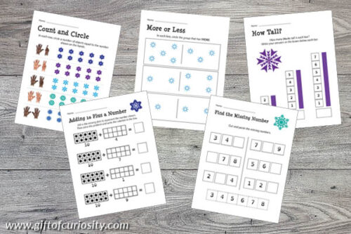 Winter Printables Bundle - Gift of Curiosity