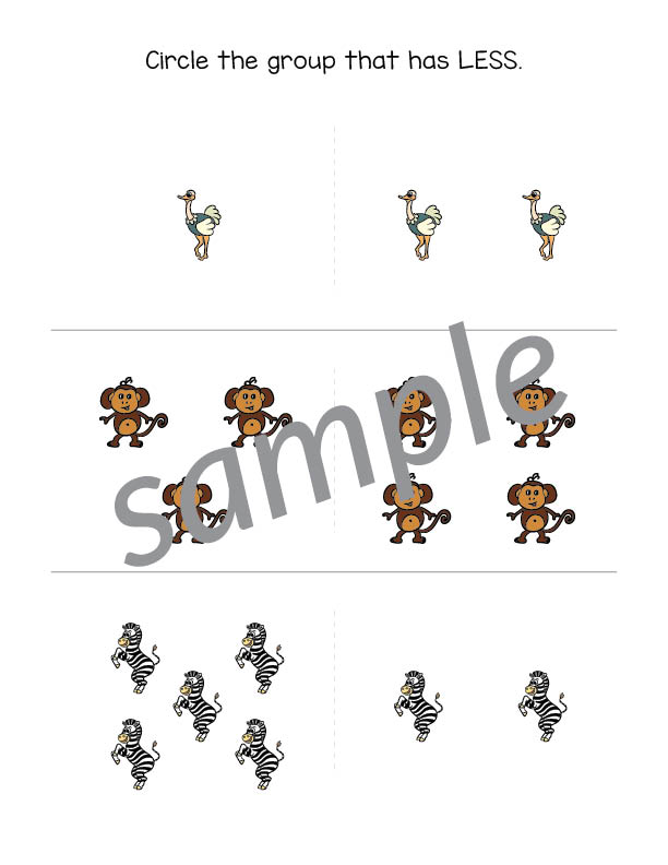 Zoo Animals Toddler Skills Pack - Image 12