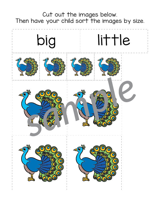 Zoo Animals Toddler Skills Pack - Image 4