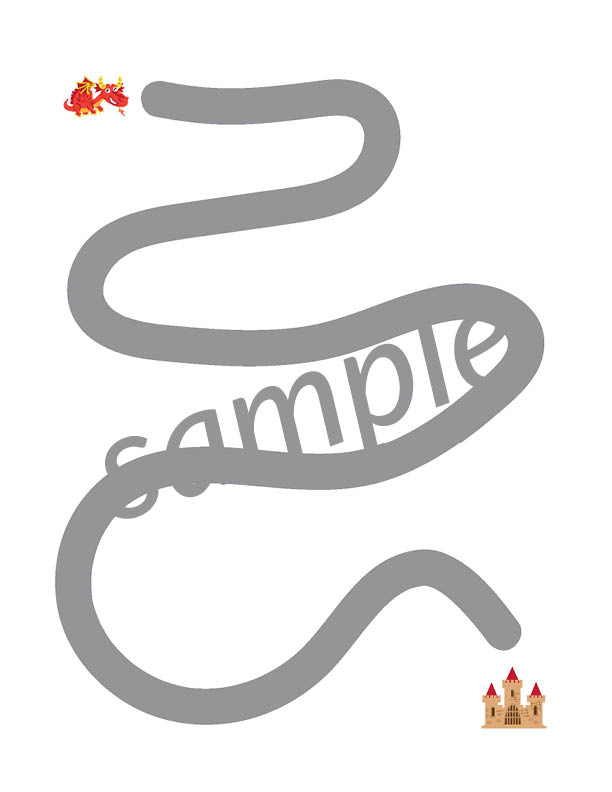 Knights and Dragons Toddler Skills Pack - Image 7