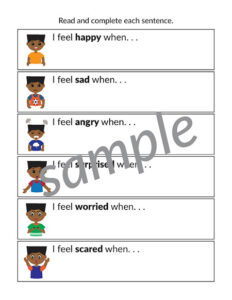 Emotions Printables Pack - Gift of Curiosity