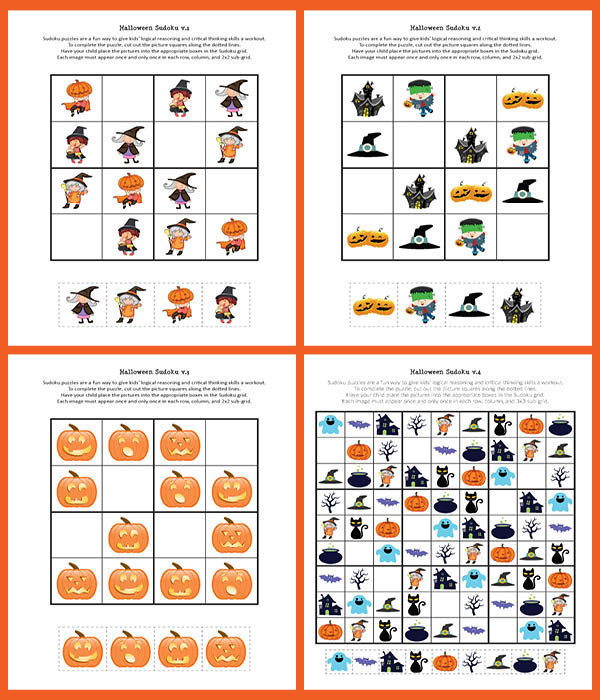Free Printable Halloween Sudoku Puzzles At Jesus Potter Blog Free Printable Halloween Sudoku Puzzles At Jesus Potter Blog