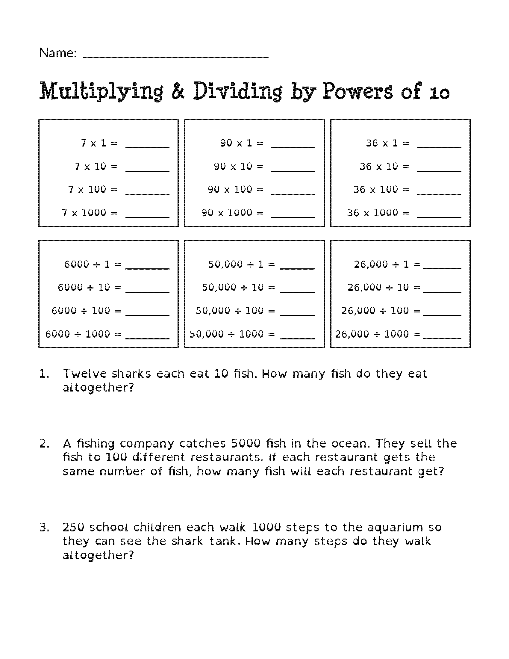 Shark Language and Math Packs - Image 8
