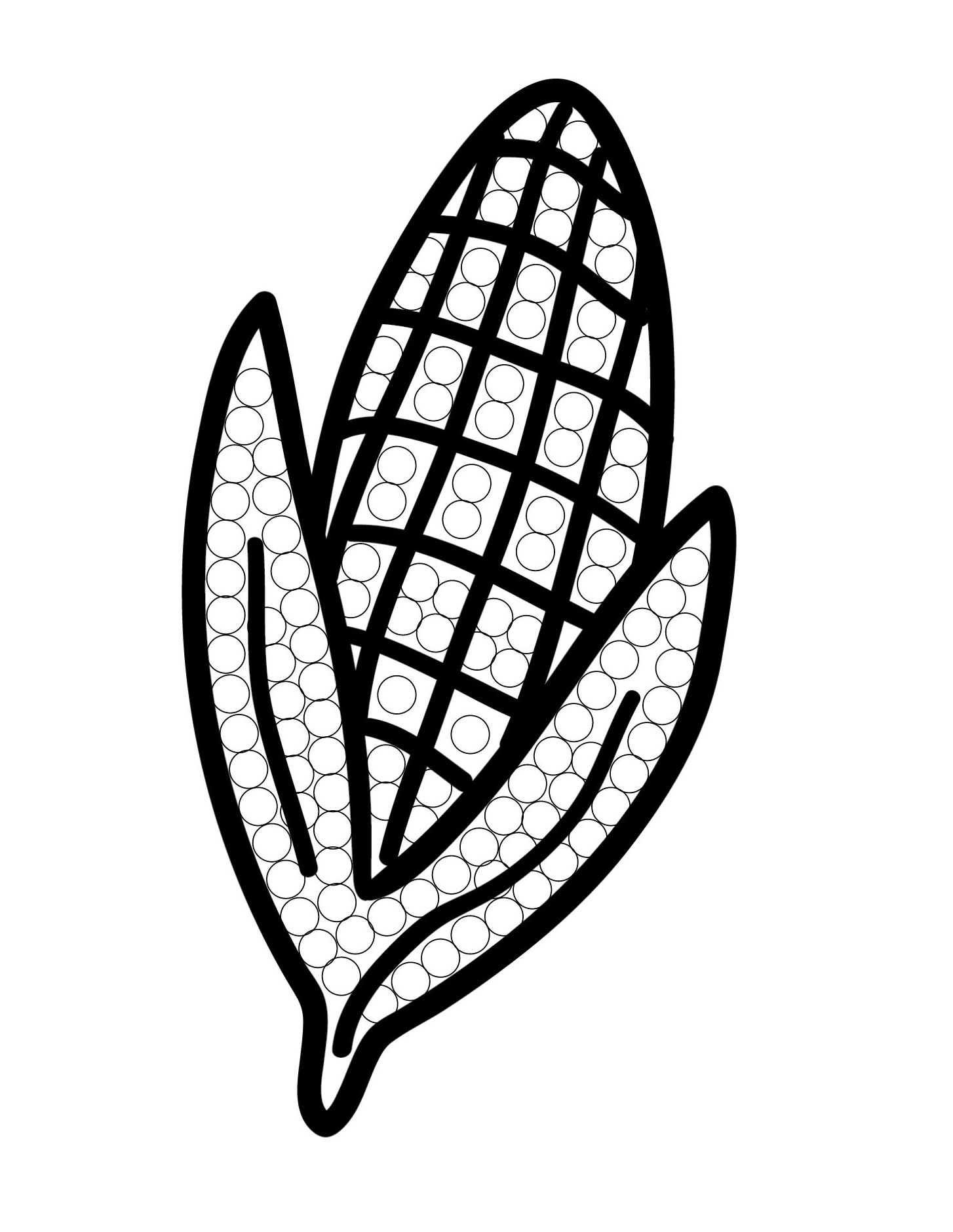 Thanksgiving Q-Tip Painting Pages - Image 6