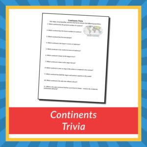 Continents Trivia