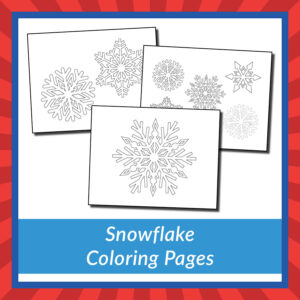 Snowflake Coloring Pages