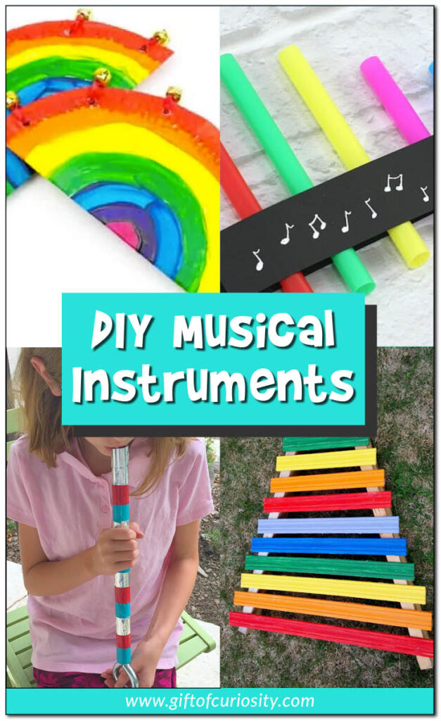 DIY Musical Instruments for Kids #music #giftofcuriosity || Gift of Curiosity